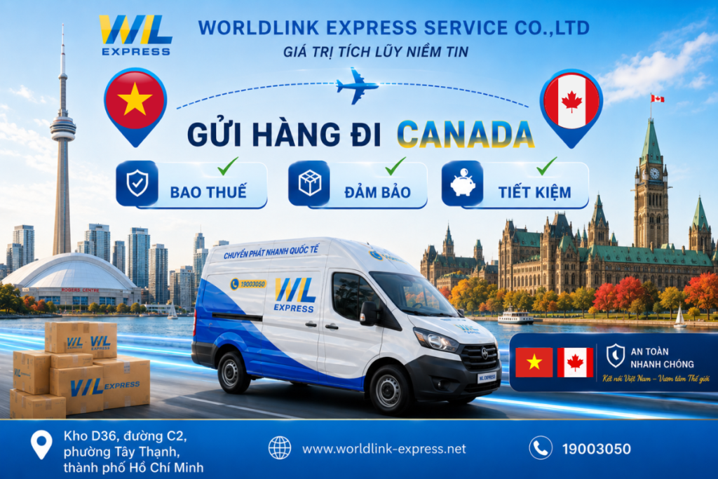 Gửi hàng đi Canada